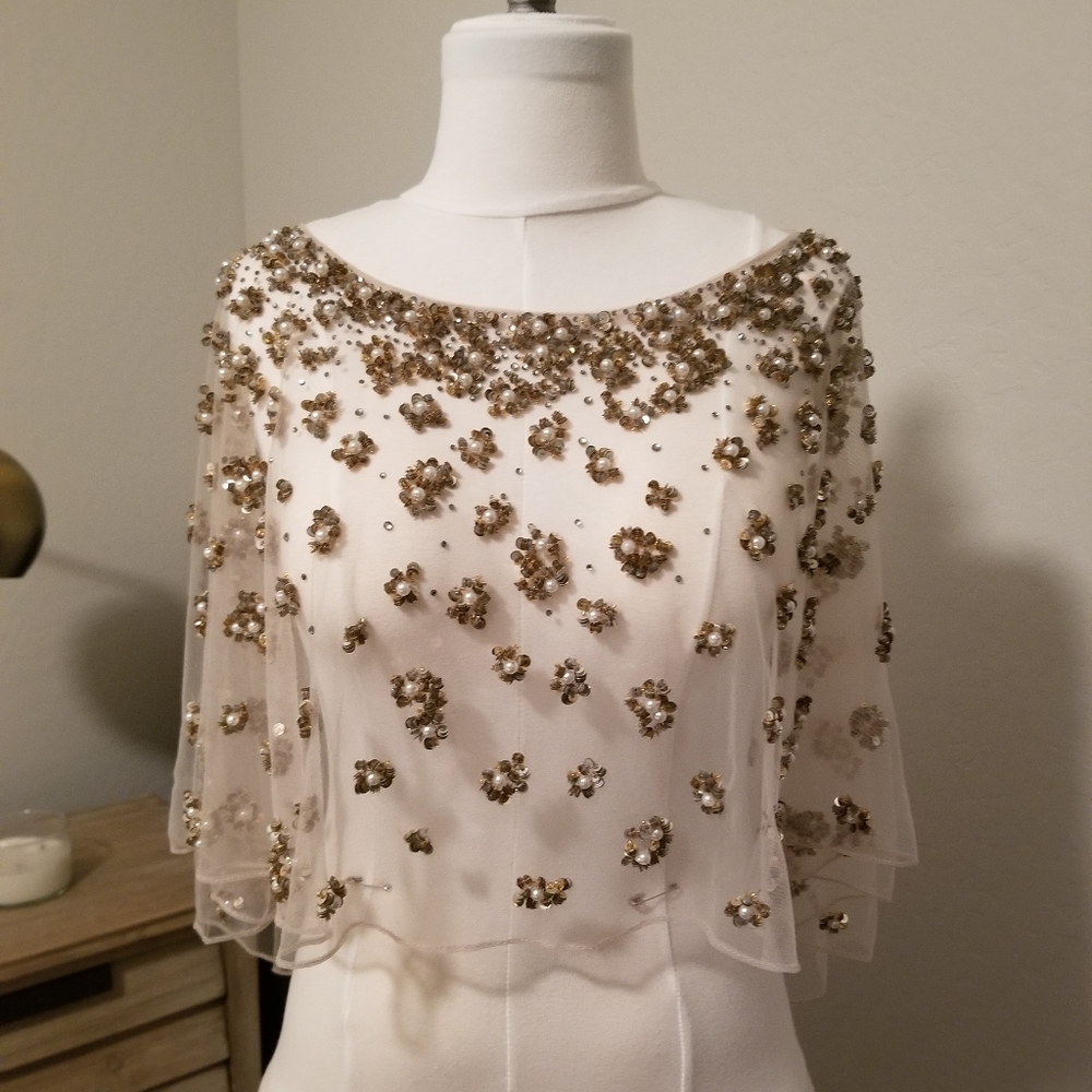 BHLDN Terani Couture Palmer Cape